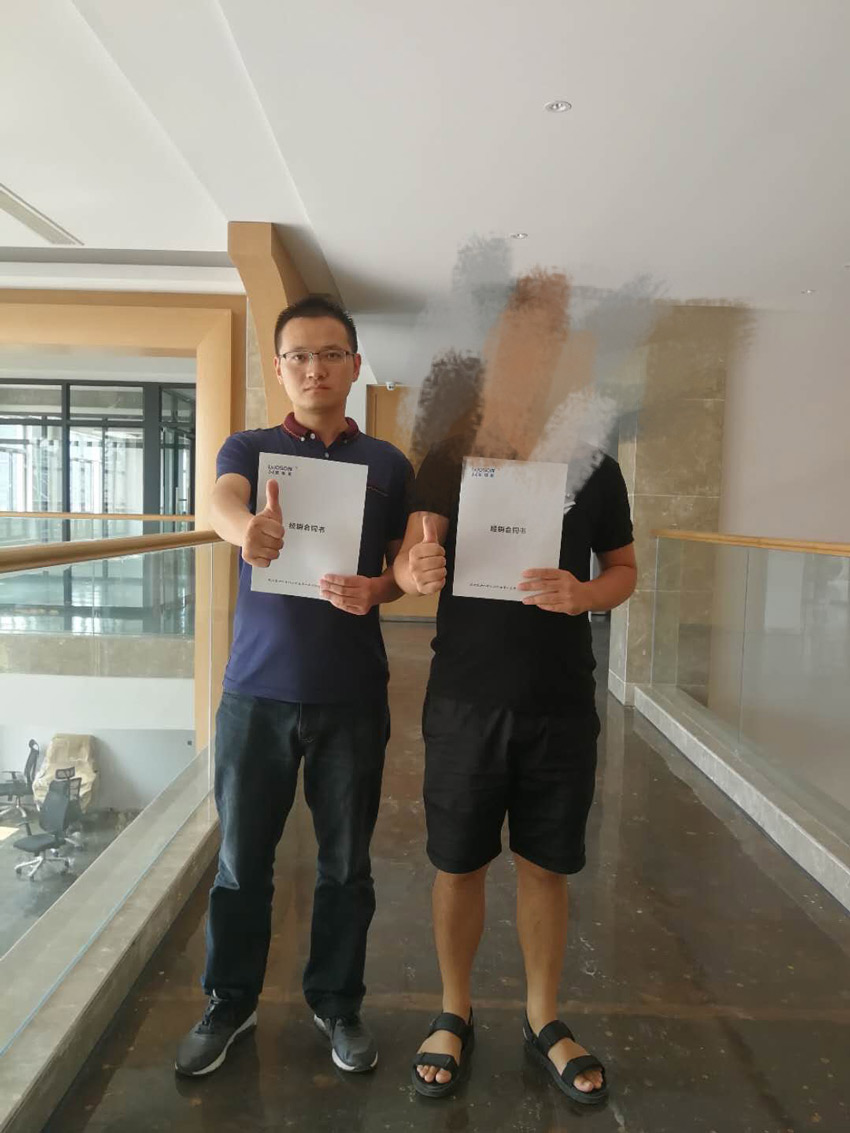 喜报，再下一城!恭喜浙江陈总成功加入蓝炬星!