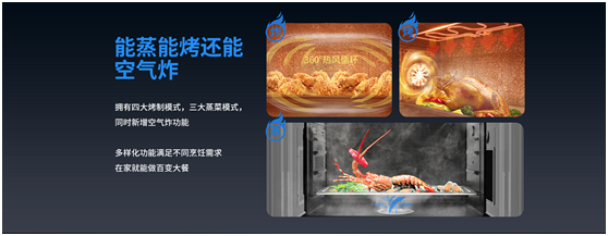 减肥还想吃烤炸食物？蓝炬星蒸烤炸集成灶帮您实现